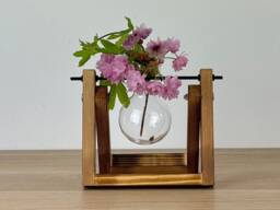 Hydroponic Glass Planter Propagation Home Decoration Decor Flowers Plant Gardener Desk Office House Gift