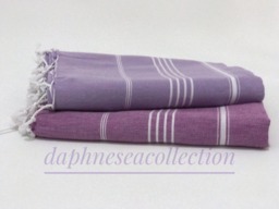 Shades Of Purple, Turkish Towel, Purple Beach Cotton Peshtemal, Hammam Bath Sheet