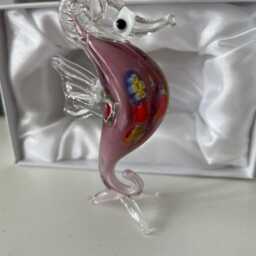 Objets Glass Sea Horse - thumbnail 4