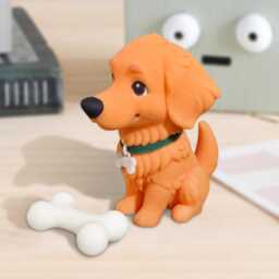 Custom Dog Figurine From Photo, 3D Pet Memorial Keepsake, Personalized Cartoon Statue, Unique Gift For Birthday - thumbnail 4
