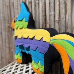 Pi??ata Pillow, Decor, Pi??ata Latin Mexico Mexican Decor, Latin Plush, Pi??ata, Pinata Party Latina Owned - thumbnail 3
