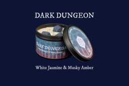 Dark Dungeon D&d Candle - Dnd Handmade Soy Wax Rpg Fantasy Gift Idea For Him Or Her Dungeons & Dragons - thumbnail 1