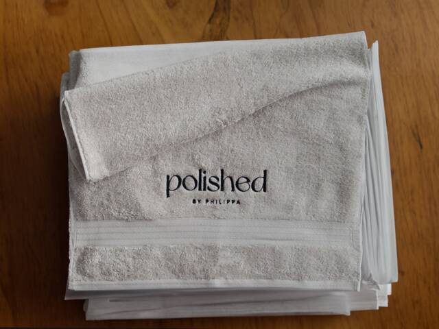 Personalised Towel With Business Logo, Name Embroidery, Custom Logo On Towel, Egyptian Cotton - image 1