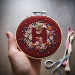 Embroidery Hoop Art ?? Wall Home Decor Hand Embroidered Loftfullofgoodies Housewarming Gift Nursery - thumbnail 3