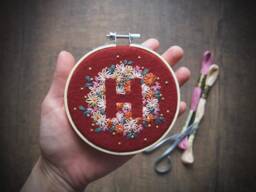 Embroidery Hoop Art ?? Wall Home Decor Hand Embroidered Loftfullofgoodies Housewarming Gift Nursery