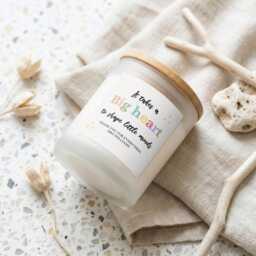 Personalised Teacher Candle - Thank You Gift Teaching Assistant Present Keepsake From Child - thumbnail 3