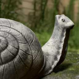 Concrete Snail Statue Cement Slug Figurine Outdoor Animal Decoration Stone Ornament Garden Reptile Sculpture Snail Lover Gift Yard Art - thumbnail 2