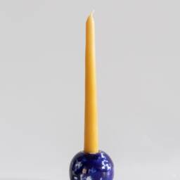 Ceramic Candle Holder, Handmade Candlestick Decorative Pottery Taper Modern Decor, Gift For Her - thumbnail 3