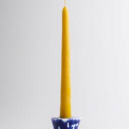 Ceramic Candle Holder, Handmade Candlestick Decorative Pottery Taper Modern Decor, Gift For Her - thumbnail 4