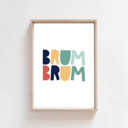 Car Nursery Prints, & Vehicles Boys Bedroom Decor, Playroom Wall Art, Transporation Print - thumbnail 2