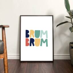 Car Nursery Prints, & Vehicles Boys Bedroom Decor, Playroom Wall Art, Transporation Print - thumbnail 3