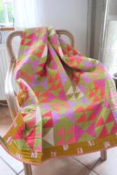 Quilt, Patchwork Blanket 119 X 183 - thumbnail 1
