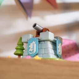 Personalized Castle Keepsake Box 3D Printed Medieval Decor - thumbnail 2