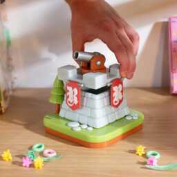 Personalized Castle Keepsake Box 3D Printed Medieval Decor - thumbnail 3