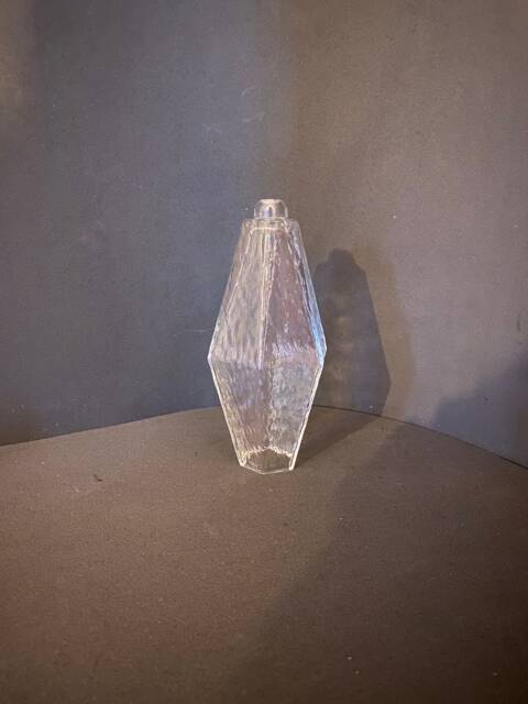 Polyhedron Pendant in Murano Glass, Glass Component For Chandeliers