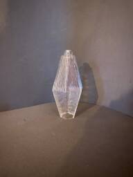 Polyhedron Pendant in Murano Glass, Glass Component For Chandeliers