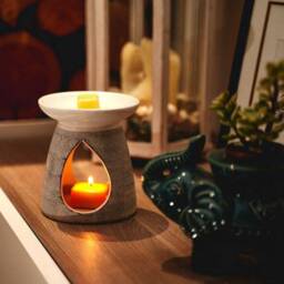 Chocolate Scented Tea Light Candles, 12 Per Box, Made With Soy Wax - thumbnail 4