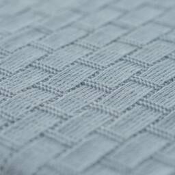 Hand Knitted Merino Baby Blanket Soft Knit Throw - thumbnail 3