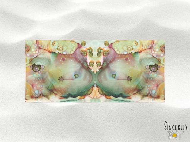 Abstract Moose Beach Towel Art Colorful Organic Abstract Art Beach Towel Bath Gym Funky Towels Boho Bathroom Accessories - image 1