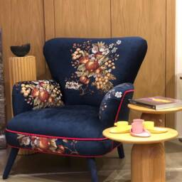Gobelin Armchair - Deep Blue - thumbnail 4