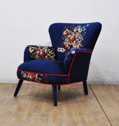 Gobelin Armchair - Deep Blue