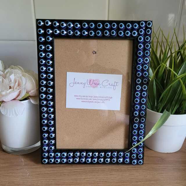 Turkish Evil Eye Photo Frame 5 X 7 Inches - image 1