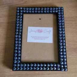 Turkish Evil Eye Photo Frame 5 X 7 Inches - thumbnail 3