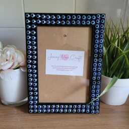 Turkish Evil Eye Photo Frame 5 X 7 Inches - thumbnail 4
