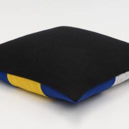 Geometric Pillow - Modern Patchwork Cushion Color Block Pillow Case Handmade From Upholstery Fabrics By Ellaosix - thumbnail 4