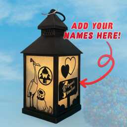 Up Lantern Carl, Ellie, Russell, Kevin & Dug - Light Up Home D??cor Hanging Ornament - thumbnail 3