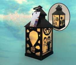 Up Lantern Carl, Ellie, Russell, Kevin & Dug - Light Up Home D??cor Hanging Ornament - thumbnail 1
