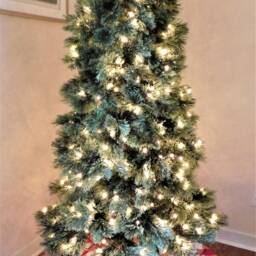 Buffalo Plaid Christmas Tree Skirt, 50 - thumbnail 2