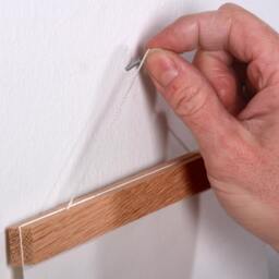 Poster Rail Din A 2 - 42 cm Birch - Din 0, 1, 2, 3, A4, A5, A6 Magnetic Gift With Magnets Wooden Frame Picture - thumbnail 3