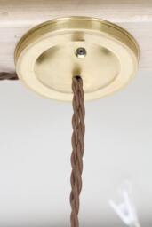 Simply Modern Vintage Style Double Globe Chandelier/Pendant Light - thumbnail 3