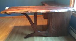 Live Edge Walnut Desk