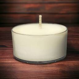 Raisin Scone Tealight Scented Soy Candles White Rustic Farmhouse Home Decor - thumbnail 3