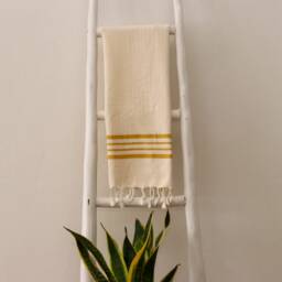 Turkish Hand Towel, Face Bath Head Dish Guest Spa Small Tea Towel, Kitchen Towel - thumbnail 1