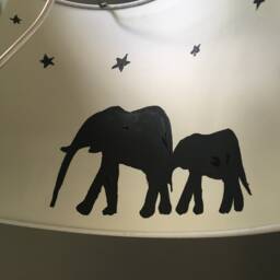 Safari Silhouette Lampshade - thumbnail 3
