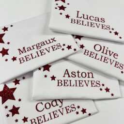 Personalised Believe's Christmas Pillow Case - thumbnail 3