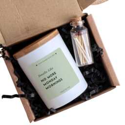 Retirement Candle Gift For Her Or Him, No More Monday Mornings Funny Soy Wax - thumbnail 4