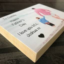 Gift For Dad, Father's Day, Daddy Gifts, Grandad Photoblock, Photo Frame, On Wood, Grandpa, Gift, Personalised - thumbnail 4