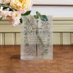 Throne Of Glass Book Vase, Aelin Galathynius Quote Acrylic Once Upon A Time Fan Decor, Acotar Rhysand Bookish Lover Gift - thumbnail 2