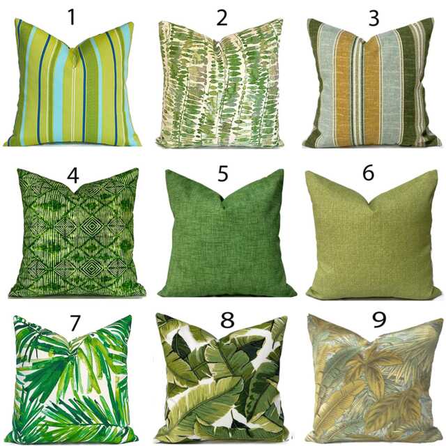 Outdoor Pillow Cover With Zippers, Easy To Use & Washable, Pick Your Favorites - image 1