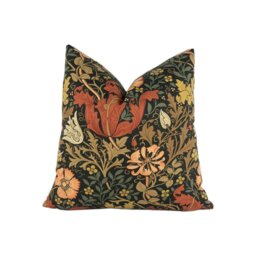 William Morris - Compton Terracotta/Multi Stunning Classic English Designer Cushion Cover Home D??cor Throw Pillow
