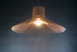 Wood Ceiling Lamp, Chandelier Lighting, Pendant Light, Wooden Light, Geometric Lamp, Dining Light, Pendant Lights Wood, Modern Light