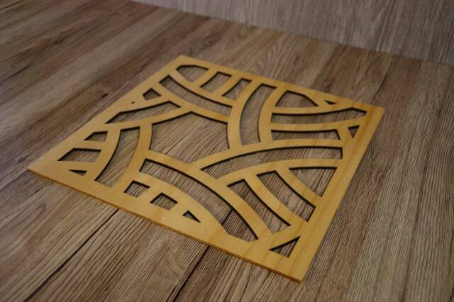 Celtic Knot Wooden Handmade Wall Decoration Panel, Room Devision Decor, Decal, Art, Home Decor - image 1