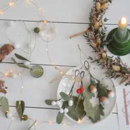 Small Hanging Ornaments For The Christmas Tree Or Table Decoration - thumbnail 4