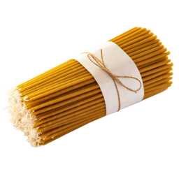 Small Taper Candles - 100% Pure Beeswax Church 5 - thumbnail 4