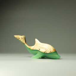 Duo Dolphin Sculpture - 10 - thumbnail 2