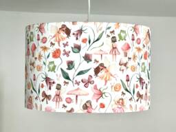 Forest Fairy Lamp Children's Woodland Nursery Decor Lampshade Table Baby - thumbnail 1